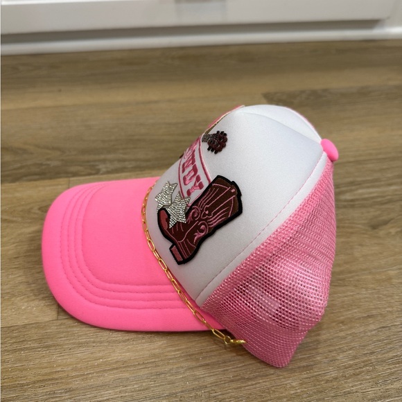 Pink Howdy Custom Hat - Picture 2 of 4
